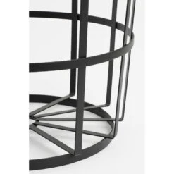 Mica Decorations Mand Voor Houtblokken - H45 X Ø40 Cm - Metaal - Zwart 9 Mica Decorations Mand Voor Houtblokken - H45 X Ø40 Cm - Metaal - Zwart -Beste Opslag Winkel 1000079123 0103