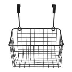 QUVIO Opbergrek Ophangbaar - Metaal - Zwart -Beste Opslag Winkel 1000079366 0102