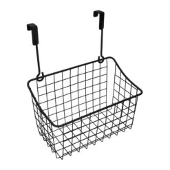 QUVIO Opbergrek Ophangbaar - Metaal - Zwart