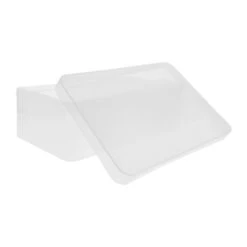 QUVIO Opbergdoos - 30 X 21 X 11 Cm - Plastic - Transparant -Beste Opslag Winkel 1000081774 0103