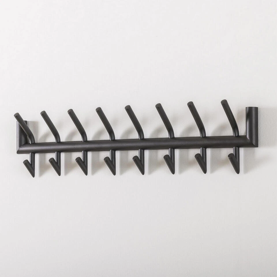 Kapstok Bello 8 - Metaal - Grijs 6 Kapstok Bello 8 - Metaal - Grijs - Afbeelding 4