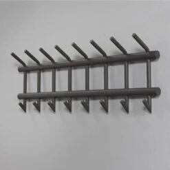 Isaac Kapstok 8 - Metaal - Grijs -Beste Opslag Winkel 1000082708 0103