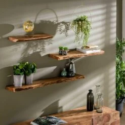 Emob Wandplank Macy 90cm - Acacia -Beste Opslag Winkel 1000084577 0103