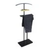 MISOU Dressboy Kledingstandaard Kledinghouder Zwart 114 Cm Bamboe En Metaal -Beste Opslag Winkel 1000085652