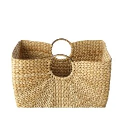 Beliani Mand WASHUK - Natuurlijk Waterhyacinth -Beste Opslag Winkel 1000086486 0104