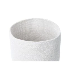 Beliani Mand BASIMA - Beige Katoen -Beste Opslag Winkel 1000086717 0104