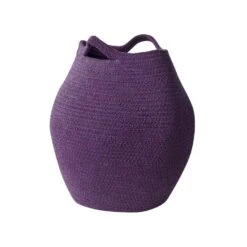Beliani Mand PANJGUR - Paars Katoen 9 Beliani Mand PANJGUR - Paars Katoen -Beste Opslag Winkel 1000086718 0104