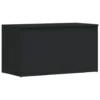 VidaXL Opbergkist 84x42x46 Cm Bewerkt Hout Zwart -Beste Opslag Winkel 1000087119