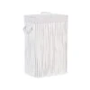 Beliani Mand KOMARI - Wit Bamboehout 1 Beliani Mand KOMARI - Wit Bamboehout -Beste Opslag Winkel 1000087130