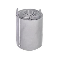 Beliani Mand ARCHA - Grijs Polyester 9 Beliani Mand ARCHA - Grijs Polyester -Beste Opslag Winkel 1000087694 0104