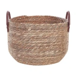 Beliani Mand SAYJAR - Natuurlijk Zeewier -Beste Opslag Winkel 1000087698 0104