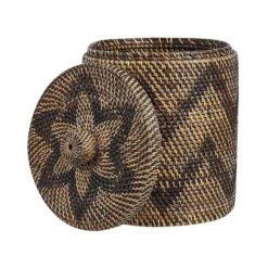 Beliani Mand BOHOROK - Natuurlijk Rotan -Beste Opslag Winkel 1000087704 0103