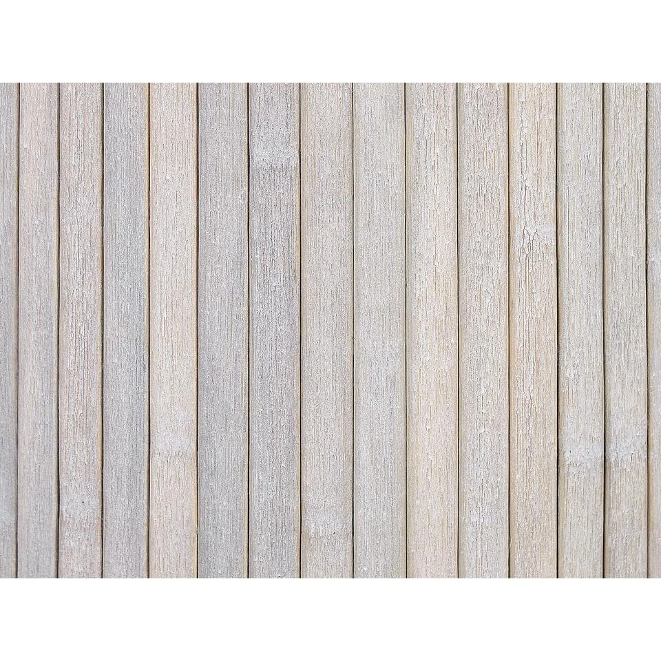 Beliani Mand SANNAR - Grijs Bamboehout 5 Beliani Mand SANNAR - Grijs Bamboehout - Afbeelding 3