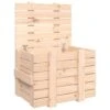 VidaXL Opbergbox 58x40,5x42 Cm Massief Grenenhout 1 VidaXL Opbergbox 58x40,5x42 Cm Massief Grenenhout -Beste Opslag Winkel 1000088066