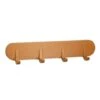 KidsDepot Kapstok Xavy 51x5,5x9 Cm Hout Terracottakleurig -Beste Opslag Winkel 1000088094