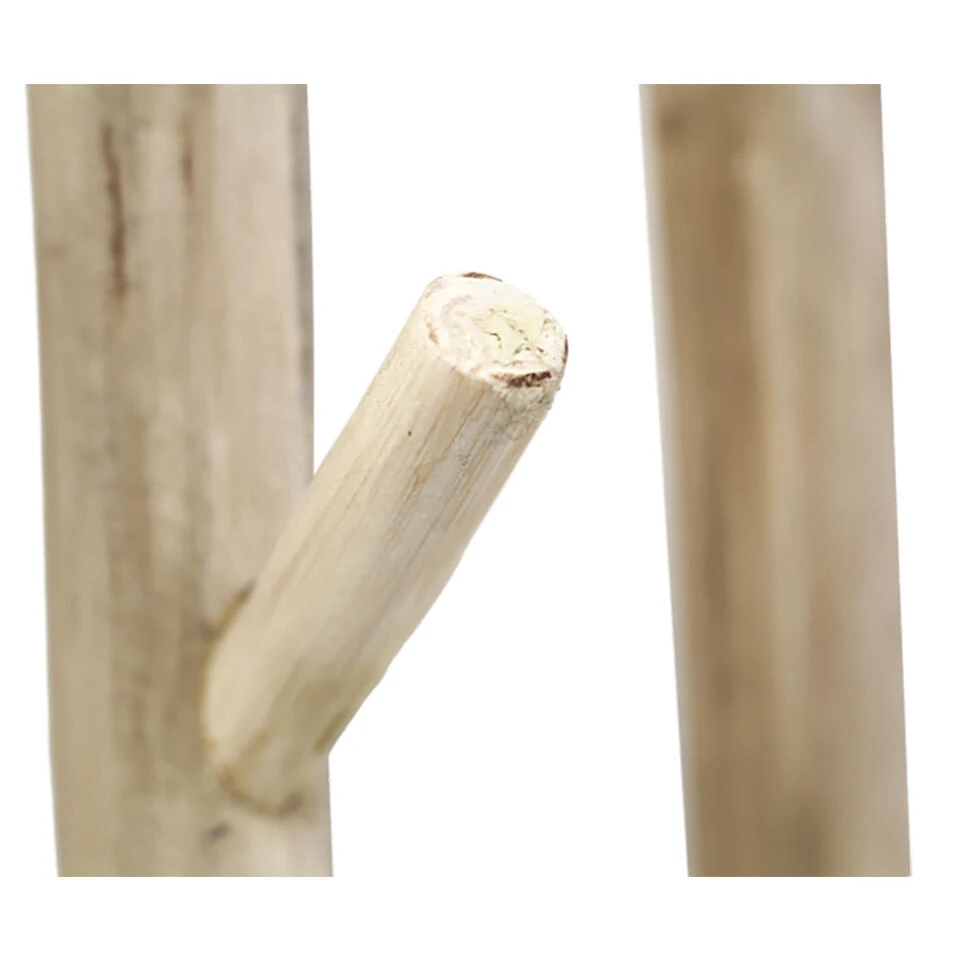 HSM Collection Kapstok Teak - 12 X30 Cm - Hout 4 HSM Collection Kapstok Teak - 12 X30 Cm - Hout - Afbeelding 2