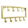 LOFT42 Bono Small Kapstok - Goud – Metaal – 9 Haken - 50x26x4 -Beste Opslag Winkel 1000088121