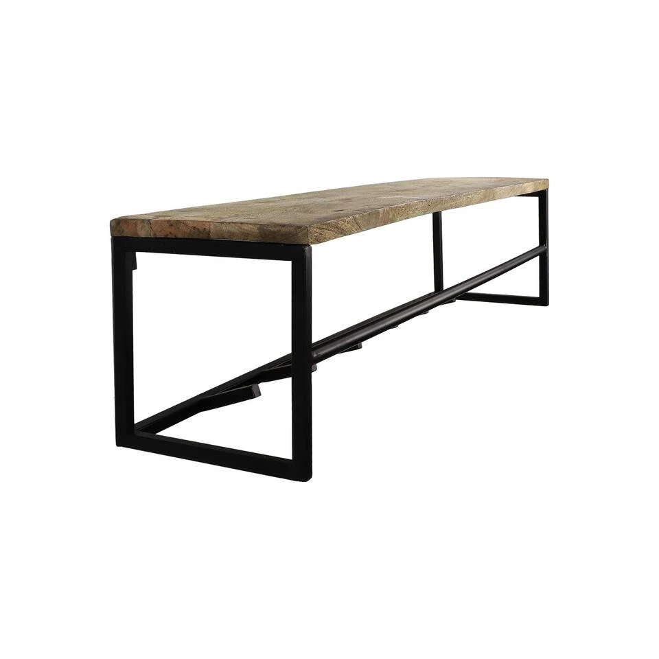 HSM Collection Kapstok Mango - 22 X22 Cm - Hout Zwart 3 HSM Collection Kapstok Mango - 22 X22 Cm - Hout Zwart