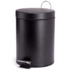 MSV Badkamer/toilet Pedaalemmer - Zwart - 5 Liter - 20 X 28 Cm 1 MSV Badkamer/toilet Pedaalemmer - Zwart - 5 Liter - 20 X 28 Cm -Beste Opslag Winkel 1000090236