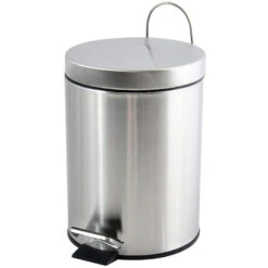 MSV Pedaalemmer - Glans Zilver - 3L - 16 X 25 Cm