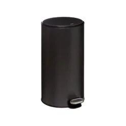 5Five Prullenbak/pedaalemmer - Antraciet - Metaal - 30 Liter - 62 Cm