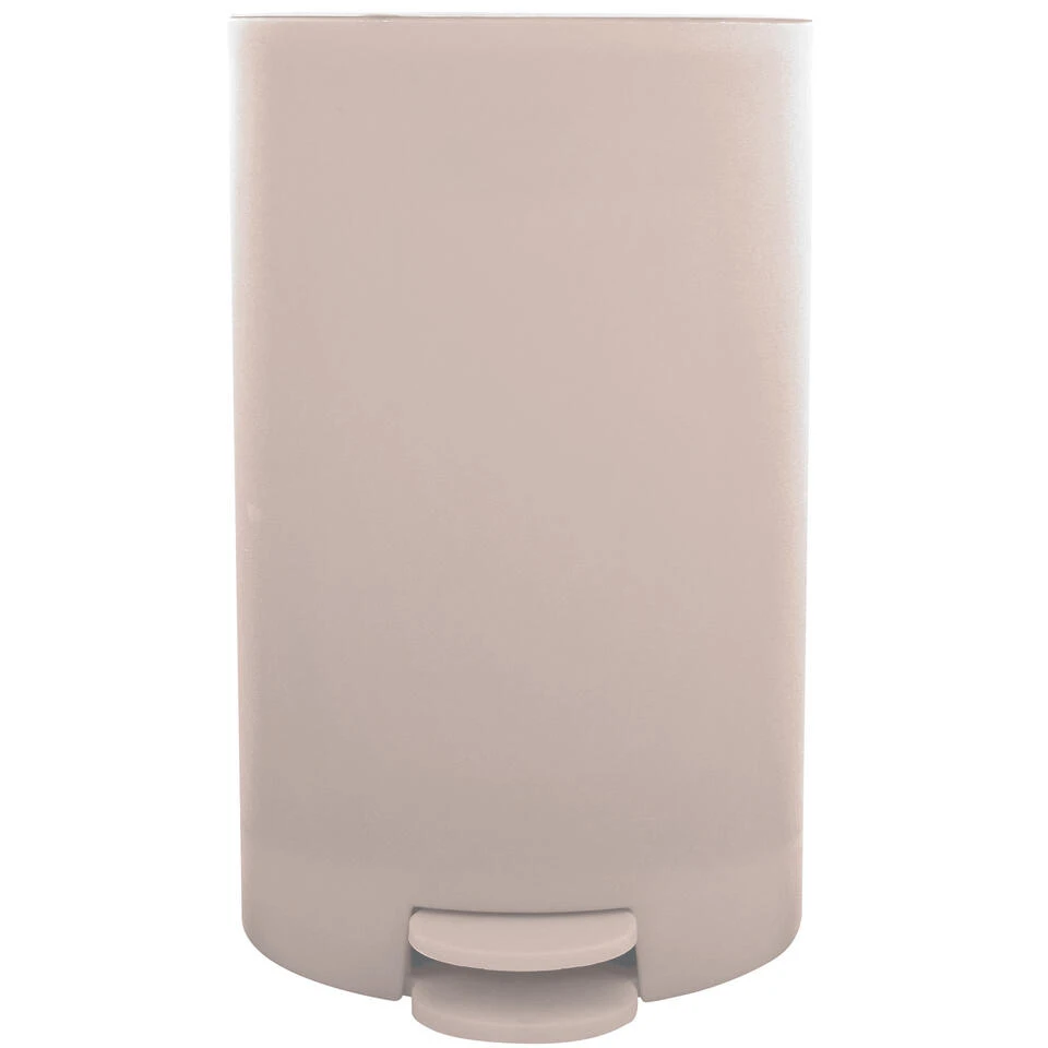 MSV Kleine Badkamer/toilet Pedaalemmer - Beige - 3L - 15 X 27cm 3 MSV Kleine Badkamer/toilet Pedaalemmer - Beige - 3L - 15 X 27cm