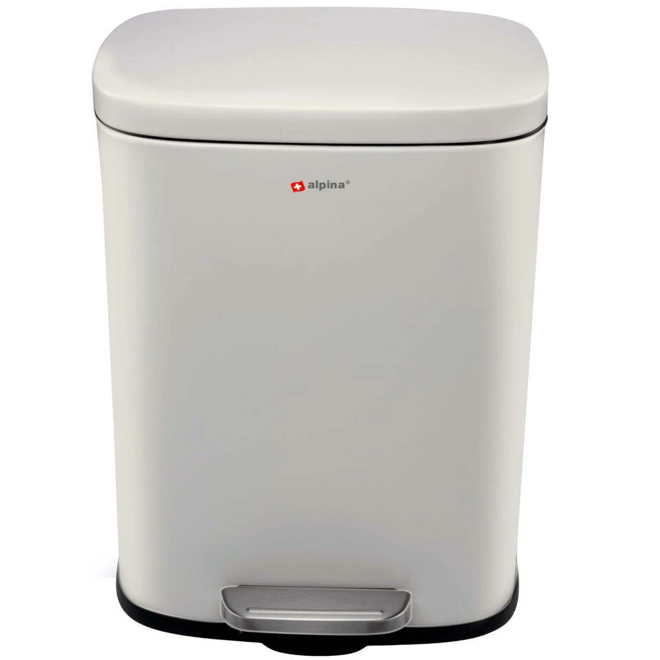 Alpina Pedaalemmer - Soft-close - Rvs - 5 Liter - L21,5 X B18,5 X H30 3 Alpina Pedaalemmer - Soft-close - Rvs - 5 Liter - L21,5 X B18,5 X H30