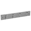 5Five Wandkapstok - Grijs - 4-haaks - 42 X 9 Cm - MDF 2 5Five Wandkapstok - Grijs - 4-haaks - 42 X 9 Cm - MDF -Beste Opslag Winkel 1000093165