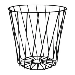 QUVIO Opbergmand - Metaal - Zwart -Beste Opslag Winkel 1000097089 0102