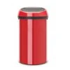Brabantia Touch Bin Afvalemmer 60ltr Passion Red