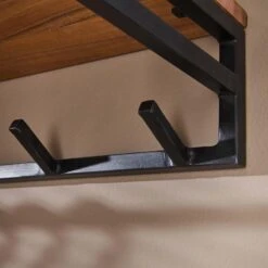 Kapstok Henry Acaciahout 6 Haken - 35x100x17 Cm - Hout - Bruin 9 Kapstok Henry Acaciahout 6 Haken - 35x100x17 Cm - Hout - Bruin -Beste Opslag Winkel 1000099082 0103