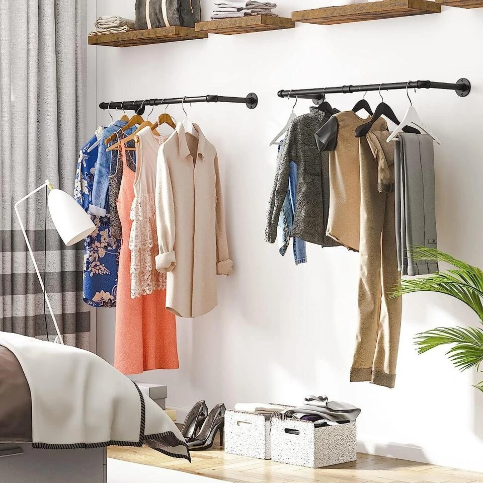 Ylumen Kapstok 2x - 25 X7 Cm - Zwart 4 Ylumen Kapstok 2x - 25 X7 Cm - Zwart - Afbeelding 2