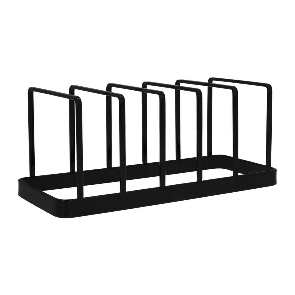 QUVIO Pannendekselhouder - Metaal - Zwart 3 QUVIO Pannendekselhouder - Metaal - Zwart