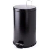 MSV Badkamer/toilet Pedaalemmer - Zwart - 20 Liter - 29 X 45 Cm 1 MSV Badkamer/toilet Pedaalemmer - Zwart - 20 Liter - 29 X 45 Cm -Beste Opslag Winkel 1000100587