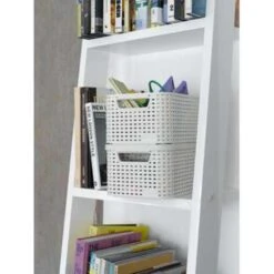 Curver Style Opbergmand M - 18L - 3 Stuks - Gebroken Wit -Beste Opslag Winkel 1141235480 0103