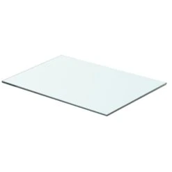 VidaXL Wandschap Transparant 50x30 Cm Glas