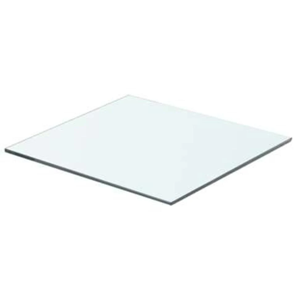 VidaXL Schappen 2 St 40x30 Cm Glas Transparant 4 VidaXL Schappen 2 St 40x30 Cm Glas Transparant - Afbeelding 2