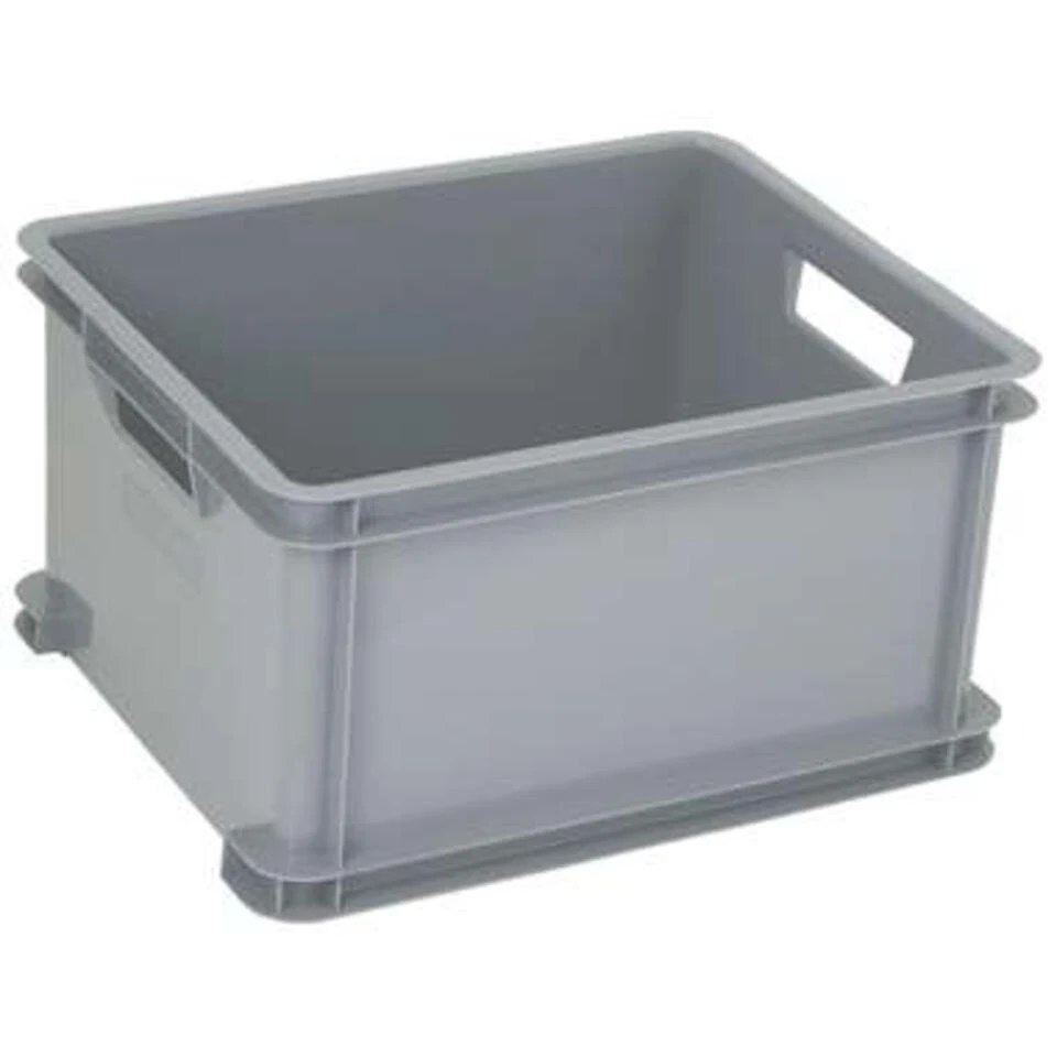 Curver Unibox Classic Opbergbox L - 3x30L - 43x35x23,5cm - Grijs 4 Curver Unibox Classic Opbergbox L - 3x30L - 43x35x23,5cm - Grijs - Afbeelding 2