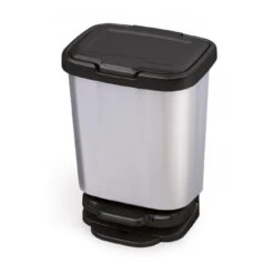 Merkloos Pedaalemmer - Zilverkleurig - 20 L - 45 Cm 5 Merkloos Pedaalemmer - Zilverkleurig - 20 L - 45 Cm -Beste Opslag Winkel 1508113782 0101