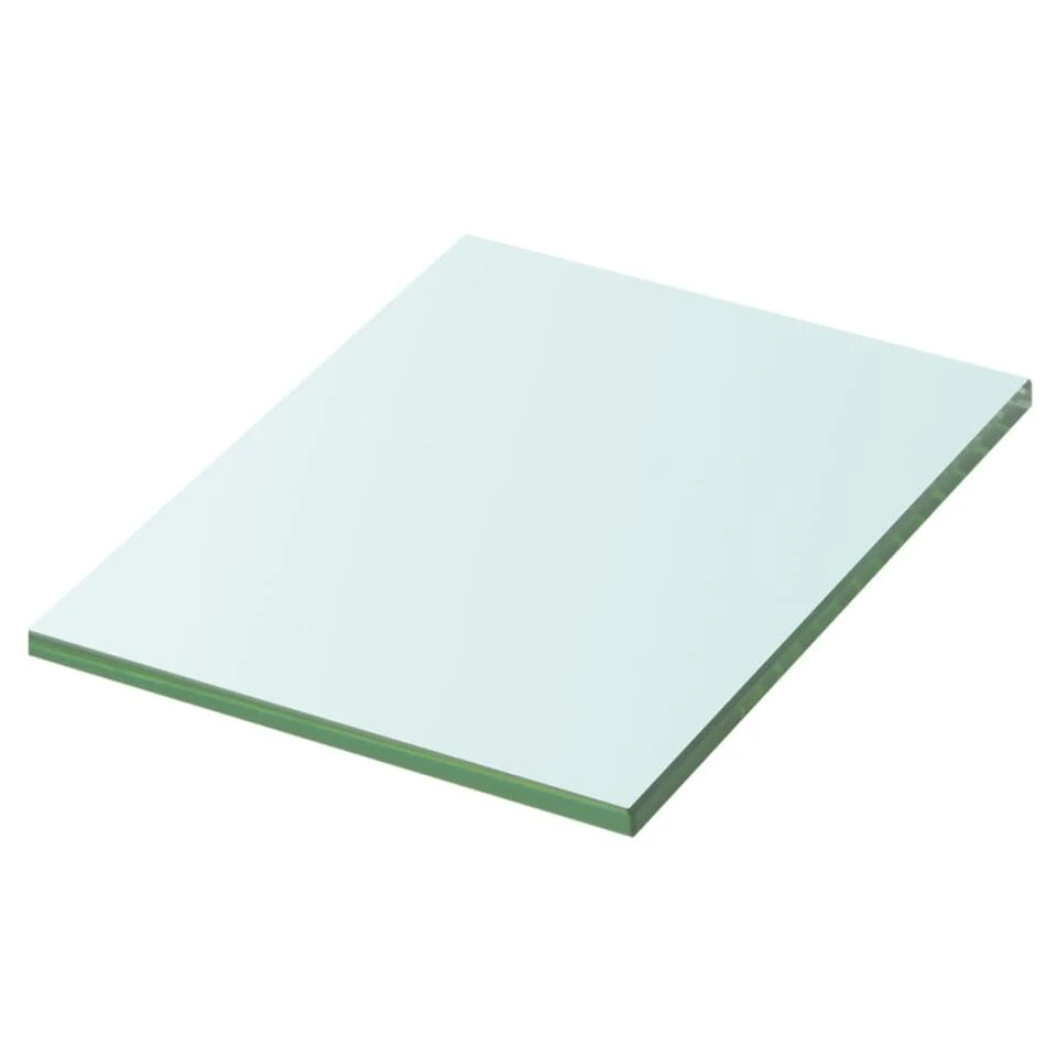 VidaXL Wandschap Transparant 20x15 Cm Glas 3 VidaXL Wandschap Transparant 20x15 Cm Glas