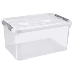 Curver Handy+ Opbergbox - 50L - 3 Stuks - Transparant Met Deksel -Beste Opslag Winkel 1645168536 0103