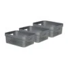 Curver Infinity Recycled Opbergbox - 11L - 3 Stuks - Grijs 2 Curver Infinity Recycled Opbergbox - 11L - 3 Stuks - Grijs -Beste Opslag Winkel 1775442214
