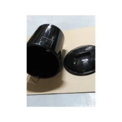 Forte Plastics Afvalbak - Zwart - Afvalemmer Met Deksel - 21 L -Beste Opslag Winkel 1866864307 0102