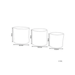 Beliani Mand ARTIGALA - Beige Jute -Beste Opslag Winkel 19e8c8589b3b408a9e0f84f412067b6a