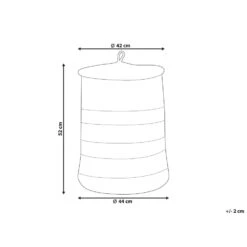 Beliani Mand SILOPI - Beige Katoen 8 Beliani Mand SILOPI - Beige Katoen -Beste Opslag Winkel 1e4ea97669b24f3e9f22afc0ee90379f