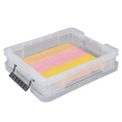 Whitefurze Opbergbox - 9 Liter - Transparant - 43 X 36 X 8 Cm -Beste Opslag Winkel 1f347f3637e94526b13cb32e748f3847