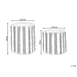 Beliani Mand KAKKI - Beige Katoen 8 Beliani Mand KAKKI - Beige Katoen -Beste Opslag Winkel 2613eca3ae1441028874f9c51b54d4bf