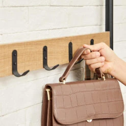 O'DADDY® Kapstok Staand - Schoenenrek - 9 Haken - 70x32x175 Mangohout 9 O'DADDY® Kapstok Staand - Schoenenrek - 9 Haken - 70x32x175 Mangohout -Beste Opslag Winkel 26da509b370e43b5a56994dfe33f90d4