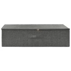 VidaXL Opbergbox 70x40x18 Cm Stof Antracietkleurig -Beste Opslag Winkel 2c9e32efe2d445558d967960d467df50