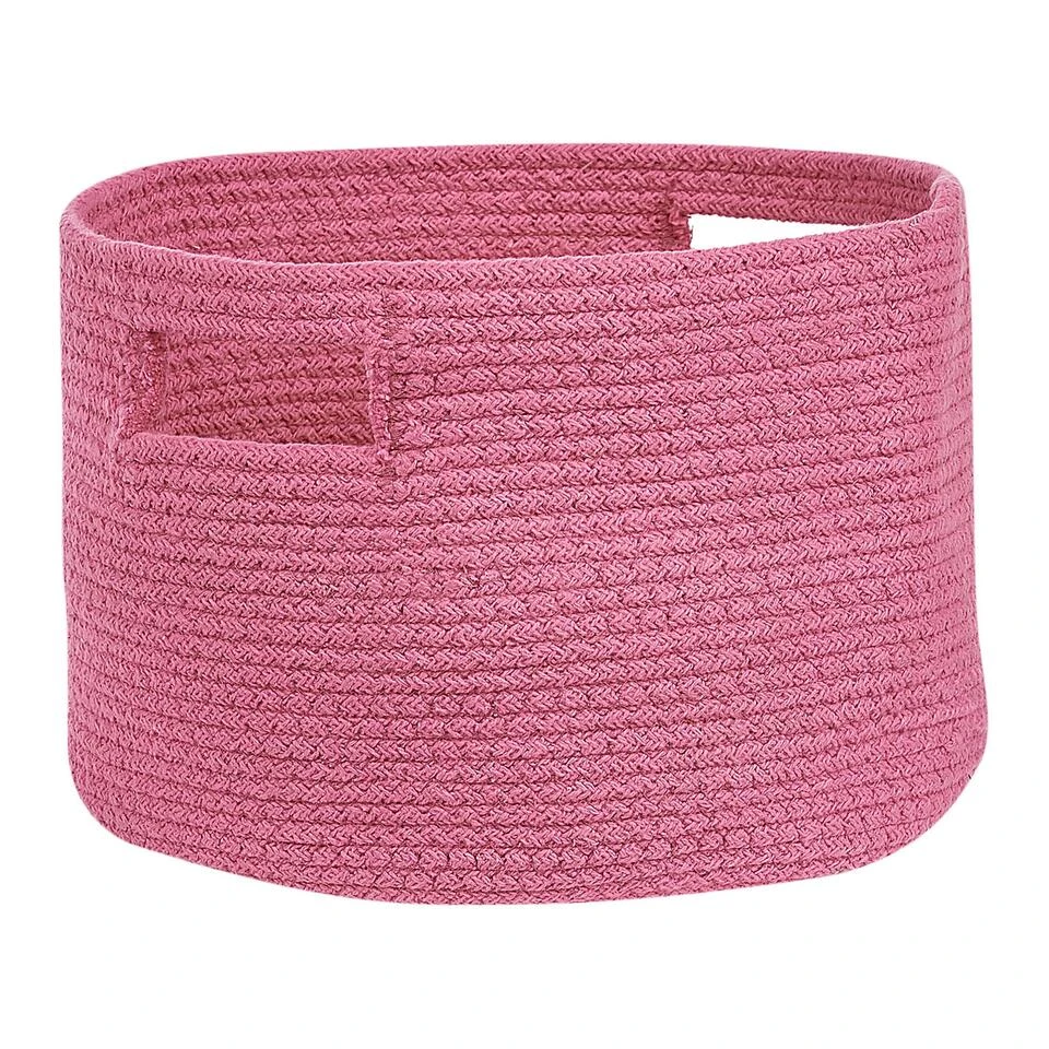 Beliani Mand CHINIOT - Roze Katoen 6 Beliani Mand CHINIOT - Roze Katoen - Afbeelding 4